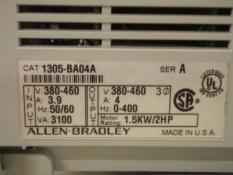Allen Bradley Frequency Drive